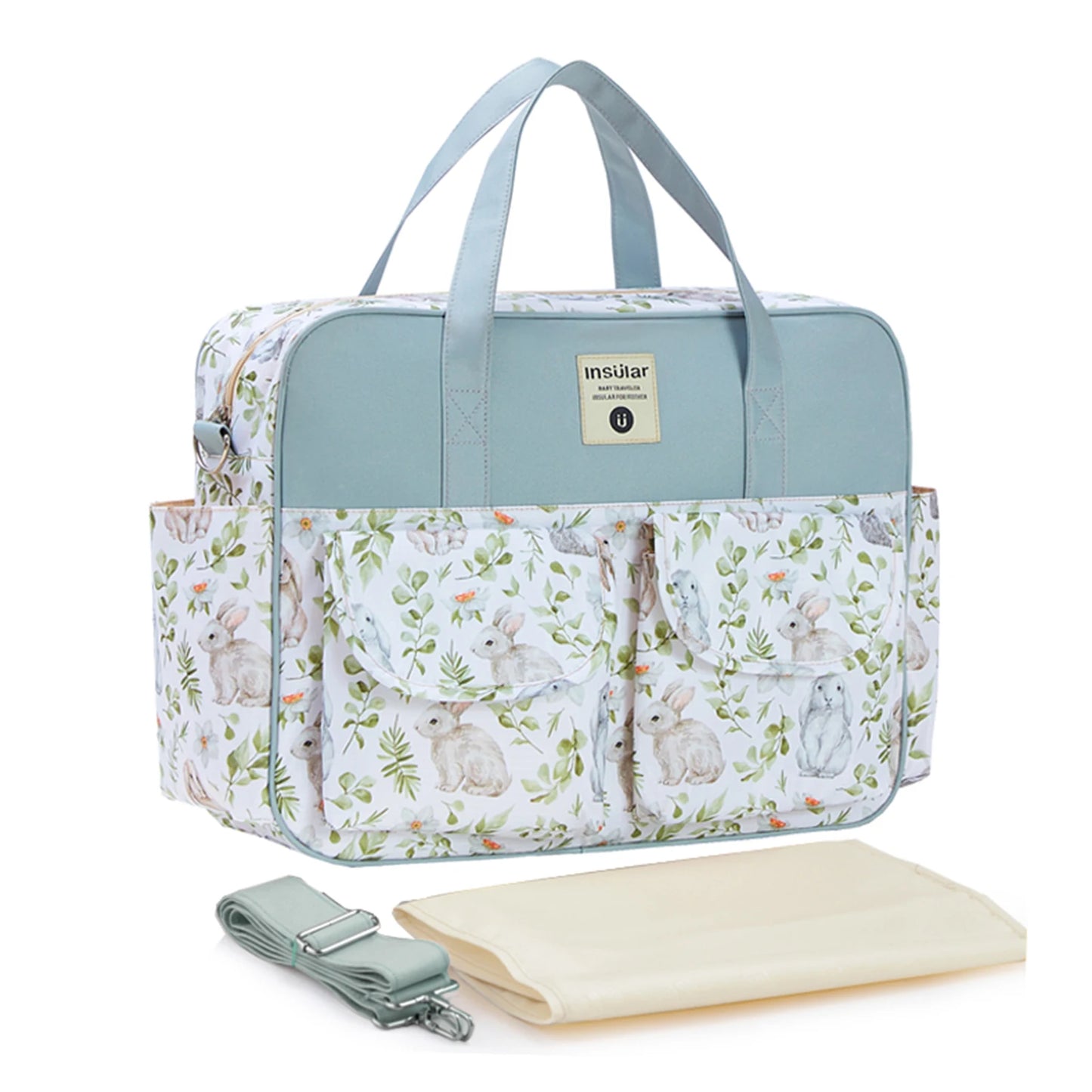 Waterproof Diaper Bag for Baby – Large Capacity Multifunctional Travel and Stroller Bag
