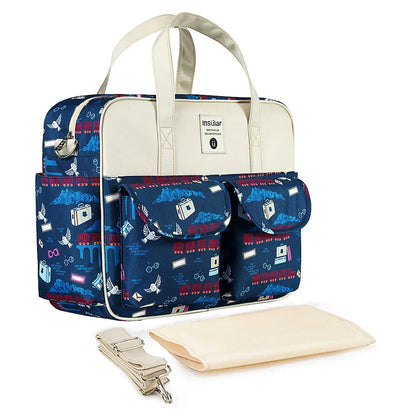 Waterproof Diaper Bag for Baby – Large Capacity Multifunctional Travel and Stroller Bag