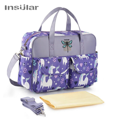 Waterproof Diaper Bag for Baby – Large Capacity Multifunctional Travel and Stroller Bag