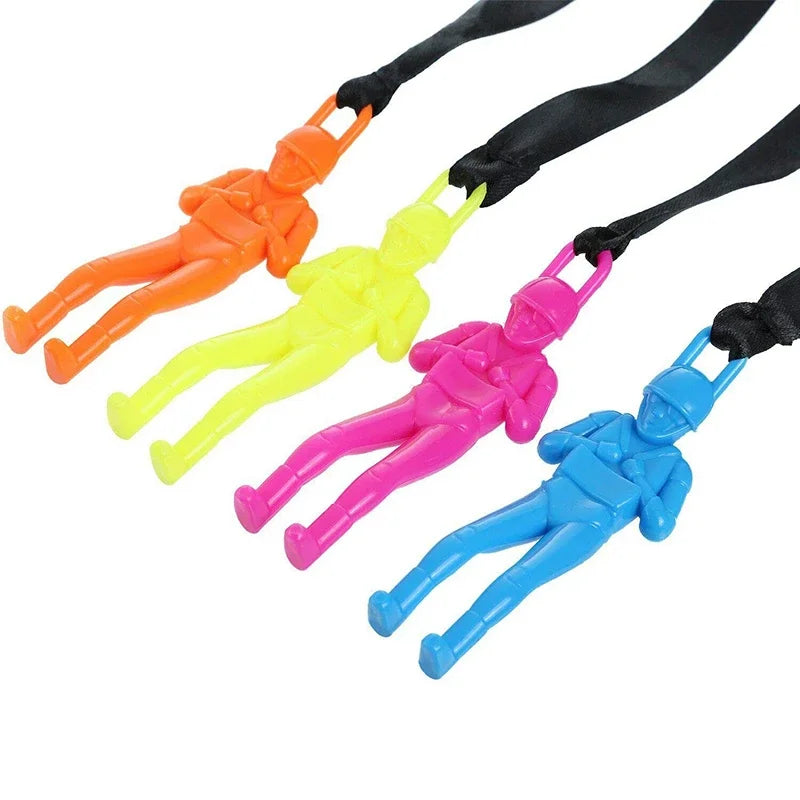 4-Piece Mini Parachute Toy Set – Hand-Throwing Outdoor Toys for Kids