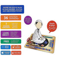 Smart Interactive Prayer Mat for Kids | Islamic Salah Learning Mat with Surah, Wudu & Dua Lessons, 25 Touch Keys, 10 Languages, Padded Mat Ages 3+