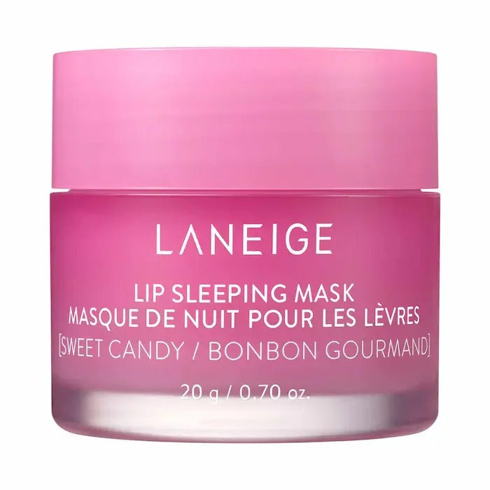 LANEIGE Lip Sleeping Mask 20g – Red Fruit, Strawberry Shortcake, Hot Cocoa, Sweet Candy, Vanilla & Gummy Bear