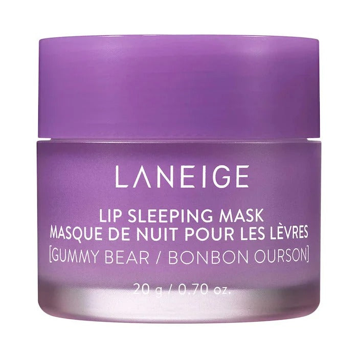 LANEIGE Lip Sleeping Mask 20g – Red Fruit, Strawberry Shortcake, Hot Cocoa, Sweet Candy, Vanilla & Gummy Bear