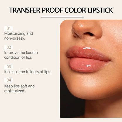 Gold Foil Color Changing Lip Balm – Moisturizing Temperature Sensitive Lip Care