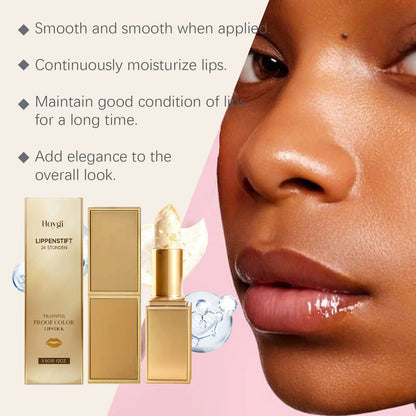 Gold Foil Color Changing Lip Balm – Moisturizing Temperature Sensitive Lip Care