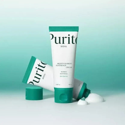 Purito Mighty Bamboo Panthenol Cream 100ml – Moisturizing Face Cream for Sensitive Skin