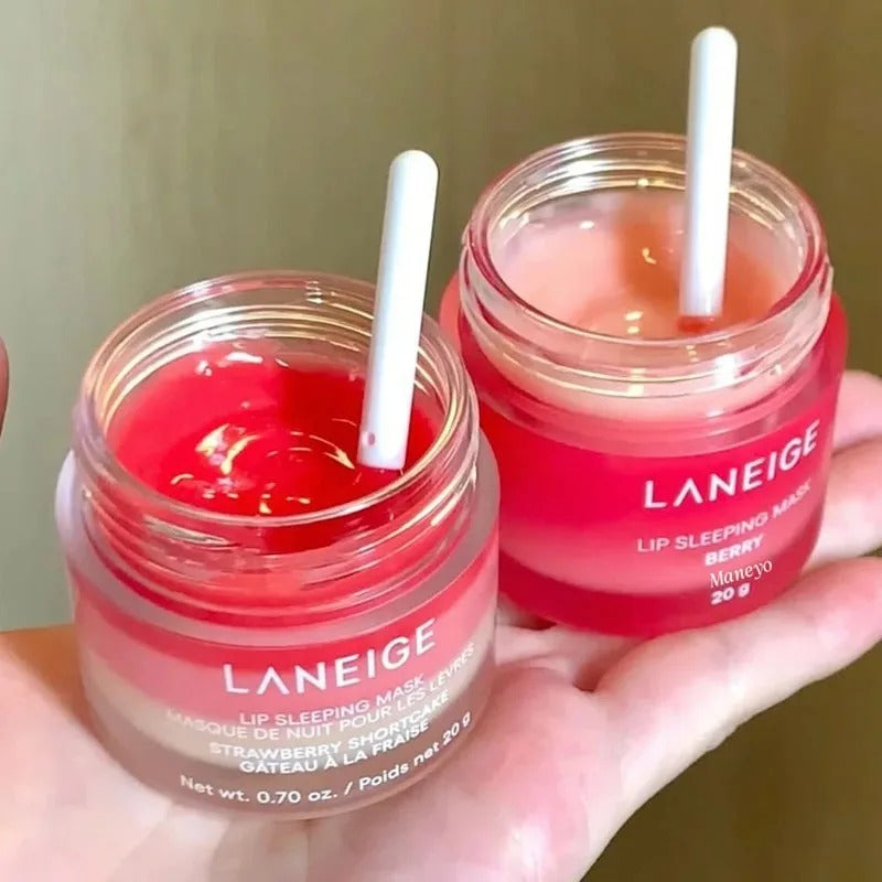 LANEIGE Lip Sleeping Mask 20g – Red Fruit, Strawberry Shortcake, Hot Cocoa, Sweet Candy, Vanilla & Gummy Bear