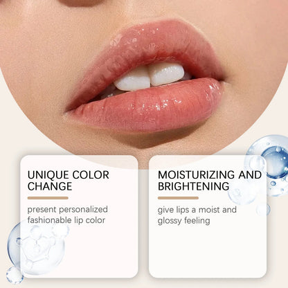 Gold Foil Color Changing Lip Balm – Moisturizing Temperature Sensitive Lip Care