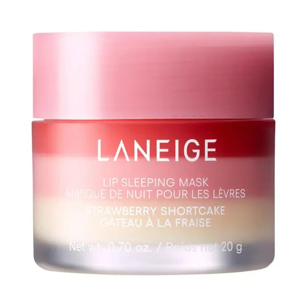 LANEIGE Lip Sleeping Mask 20g – Red Fruit, Strawberry Shortcake, Hot Cocoa, Sweet Candy, Vanilla & Gummy Bear