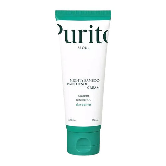 Purito Mighty Bamboo Panthenol Cream 100ml – Moisturizing Face Cream for Sensitive Skin