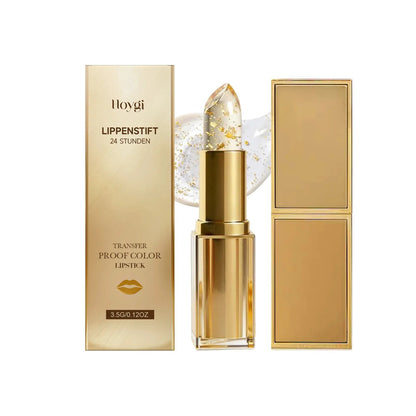 Gold Foil Color Changing Lip Balm – Moisturizing Temperature Sensitive Lip Care