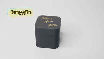 JEANUE Gag Gifts,Funny Birthday Gift for Men,Christmas White Elephant Gifts for Adults,Office Quirky Joke Prank Gift Box