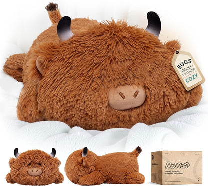 Mewaii Black Cat Plush Pillow 13 Inch – Cute, Soft & Huggable Stuffed Cat Toy