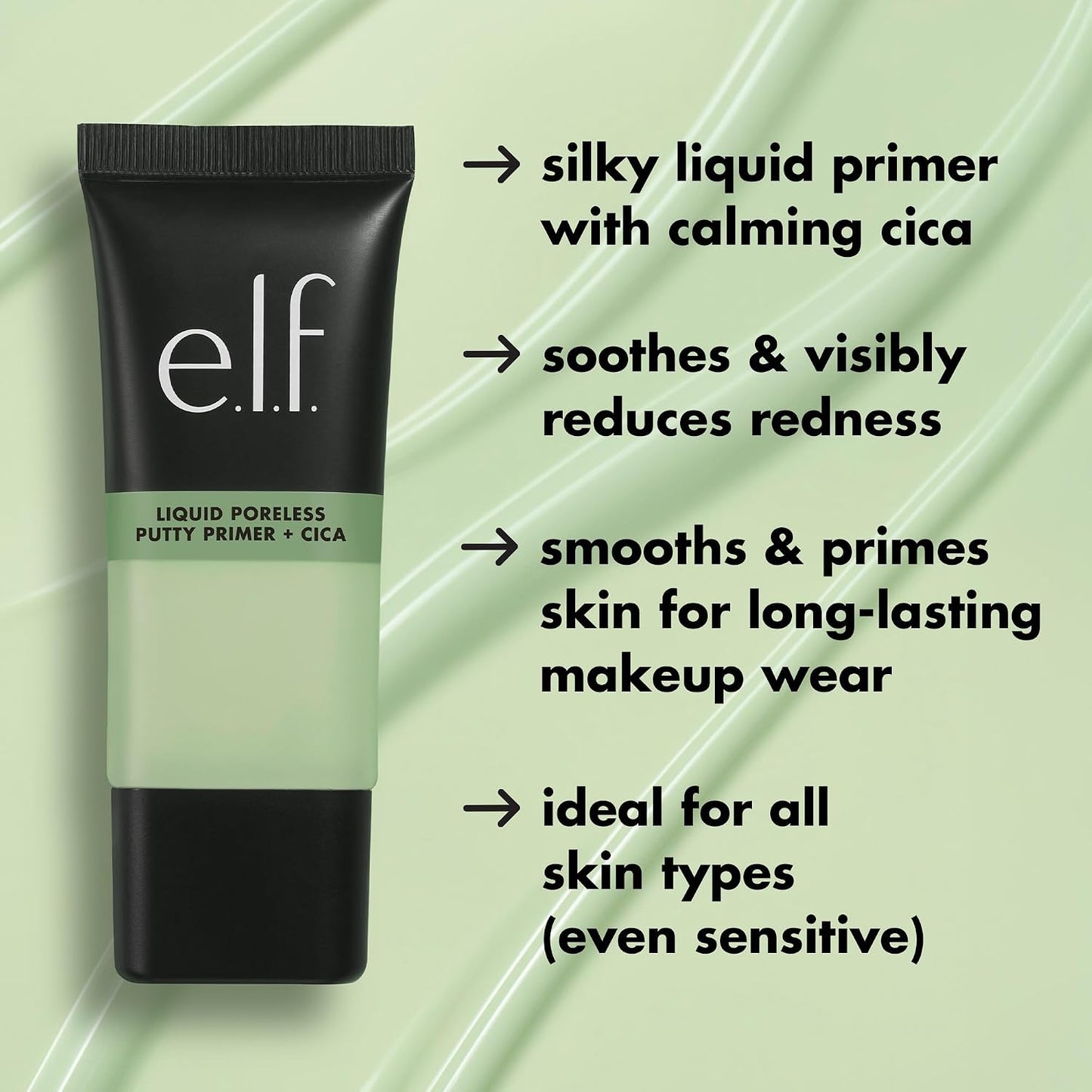 e.l.f. Liquid Poreless Putty Primer – Green & Pink Hydrating Face Primer