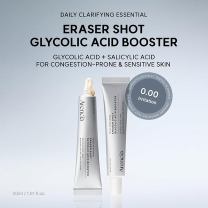 Arencia Eraser Serum 30ml – Glycolic Acid AHA BHA Exfoliating Face Serum