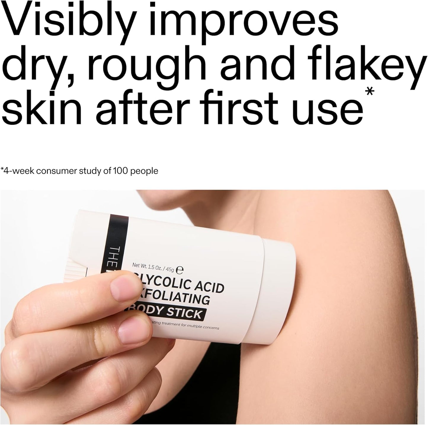The INKEY List Glycolic Acid Body Stick 45g – 7% Glycolic Acid & Salicylic Acid