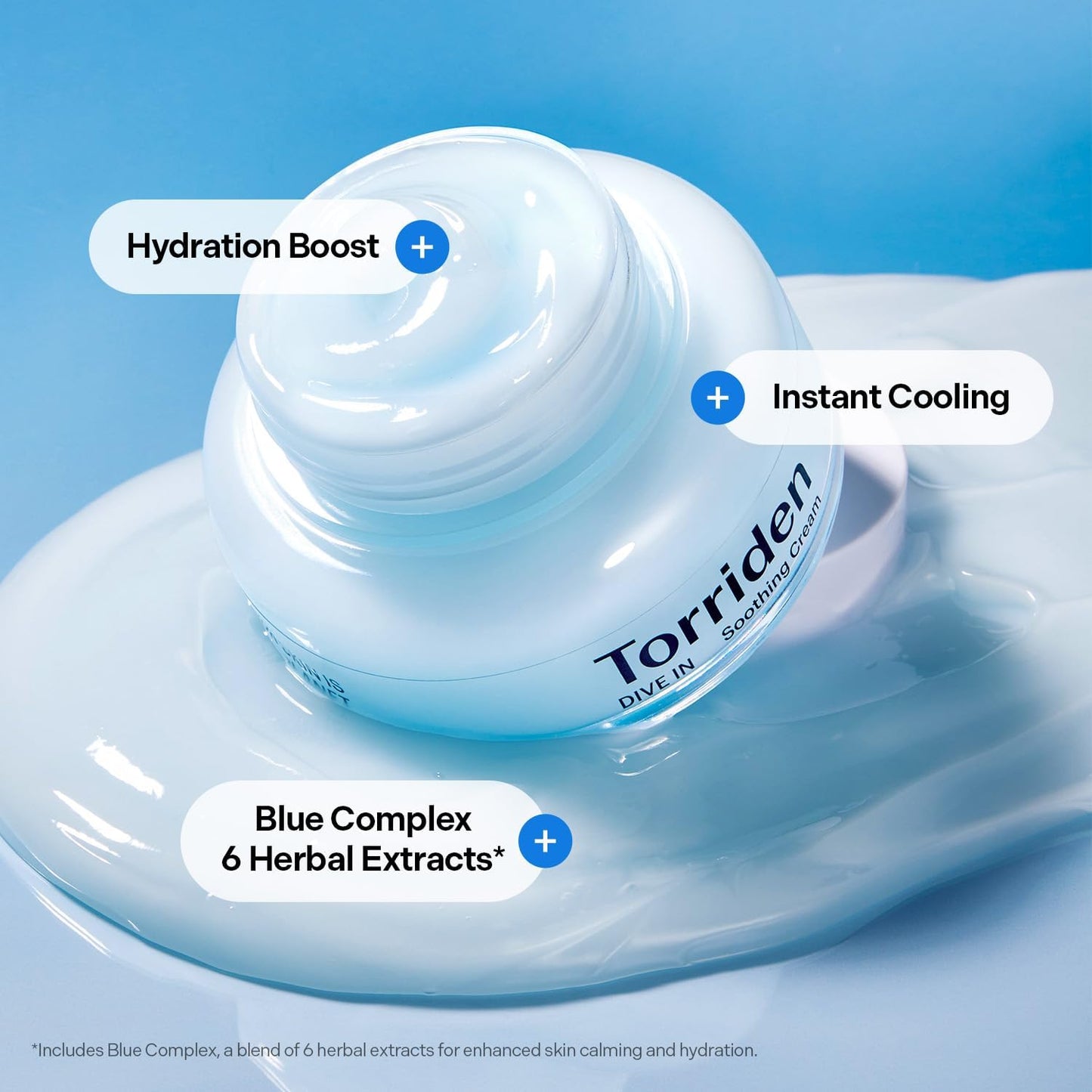 Torriden DIVE-IN Low Molecular Hyaluronic Acid Soothing Cream 100ml