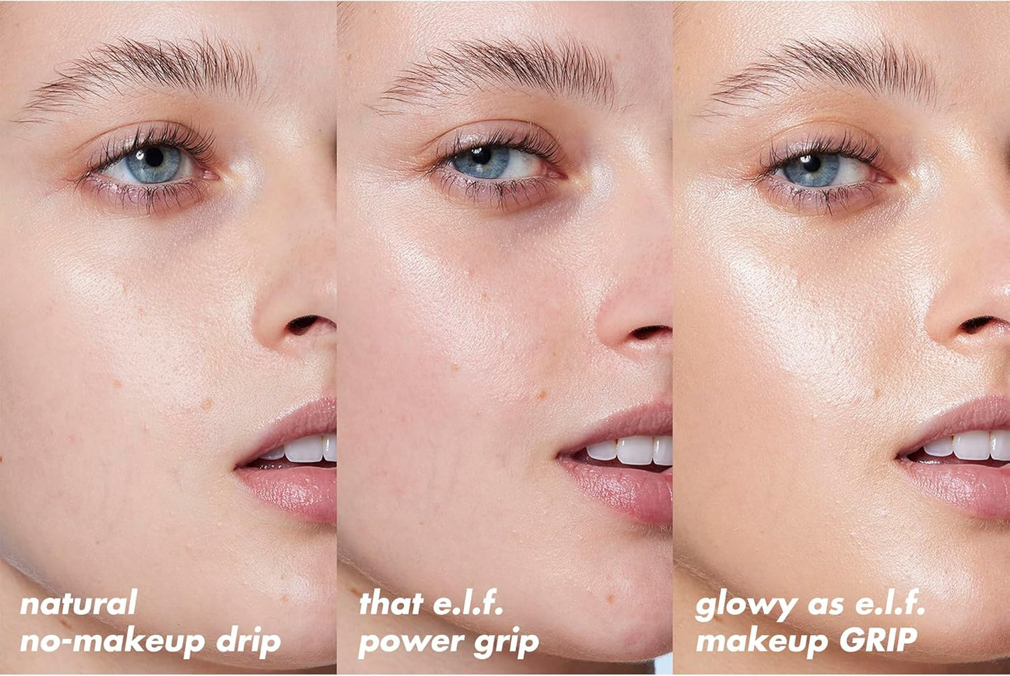 e.l.f. Power Grip Primer – Pink & Green Hydrating Gel Face Primer Smoother Makeup