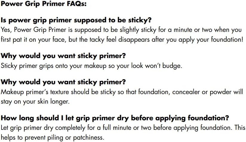 e.l.f. Power Grip Primer – Pink & Green Hydrating Gel Face Primer Smoother Makeup