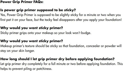 e.l.f. Power Grip Primer – Pink & Green Hydrating Gel Face Primer Smoother Makeup
