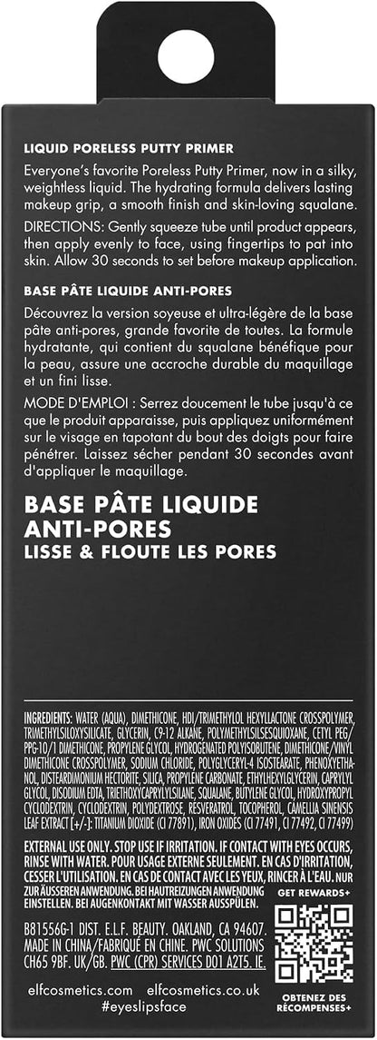 e.l.f. Liquid Poreless Putty Primer – Green & Pink Hydrating Face Primer