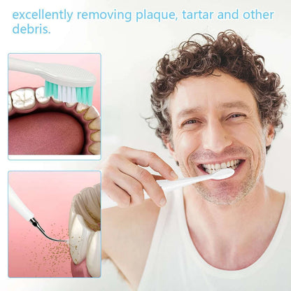Ultrasonic Electric Tooth Cleaner – Plaque & Tartar Remover Dental Cleaning Tool