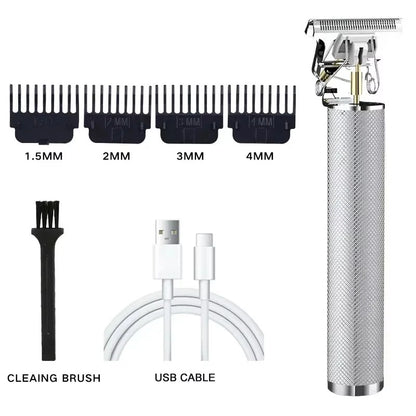 Professional Cordless Hair Clipper & Beard Trimmer – Electric Grooming Kit for Men | Precision Cutting