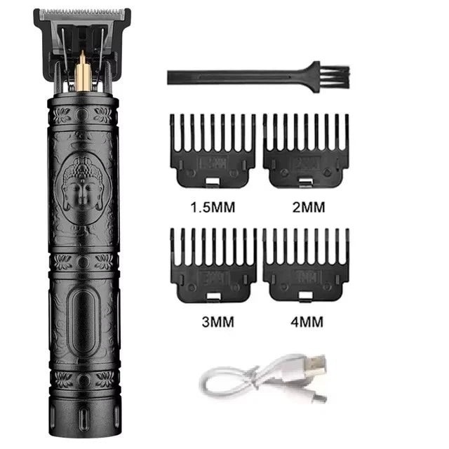 Professional Cordless Hair Clipper & Beard Trimmer – Electric Grooming Kit for Men | Precision Cutting