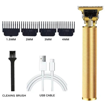 Professional Cordless Hair Clipper & Beard Trimmer – Electric Grooming Kit for Men | Precision Cutting